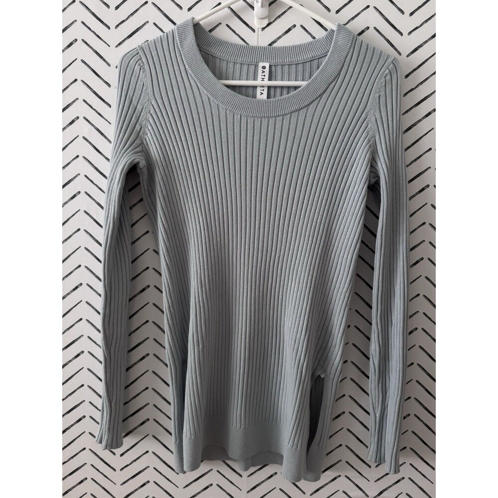 Athleta Lincoln Park Ribbed Knit Pullover Sweater Women’s Size Small